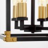 Подвесная люстра Lumina Deco Waldorf LDP 1140-4 BK+MD - Подвесная люстра Lumina Deco Waldorf LDP 1140-4 BK+MD