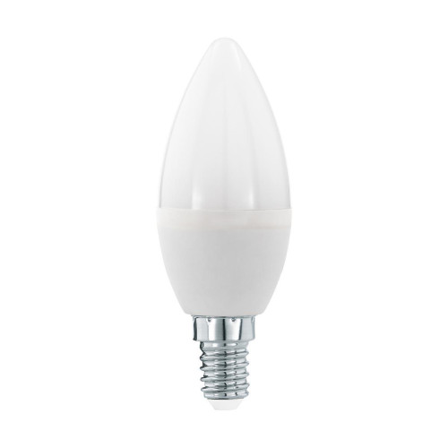 Лампа светодиодная диммируемая Eglo E14 5,5W 3000K матовая 11645 