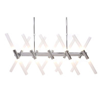  - Подвесная люстра Lumina Deco Alford LDP 6036-20 CHR