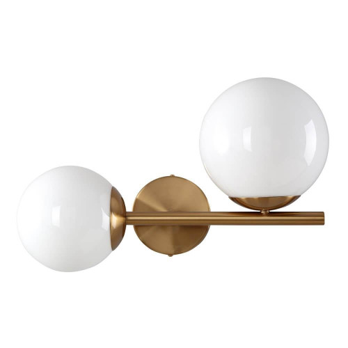 Бра Crystal Lux FELIZ AP2 BRONZE/WHITE 
