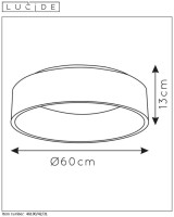  - Потолочный светодиодный светильник Lucide Talowe Led 46100/42/31