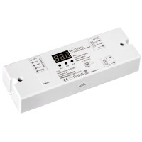  - Декодер DMX SR-2102AC (230V, 2x1.2A) (Arlight, IP20 Пластик, 3 года)