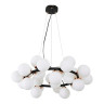 Подвесная люстра Lumina Deco Marsiada LDP 6033-25 BK+GD - Подвесная люстра Lumina Deco Marsiada LDP 6033-25 BK+GD