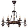 Подвесная люстра Arte Lamp Cartwheel A4550LM-6CK - Подвесная люстра Arte Lamp Cartwheel A4550LM-6CK