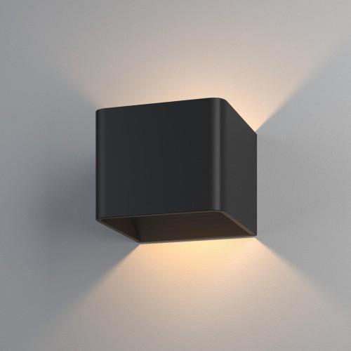 Настенный светодиодный светильник Elektrostandard Corudo Led черный MRL Led 1060 4690389168062 