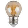 Лампа светодиодная филаментная ЭРА E27 9W 4000K золотая F-LED P45-9w-840-E27 gold Б0047031 - Лампа светодиодная филаментная ЭРА E27 9W 4000K золотая F-LED P45-9w-840-E27 gold Б0047031