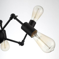  - Подвесная люстра Arte Lamp A9190LM-6BK
