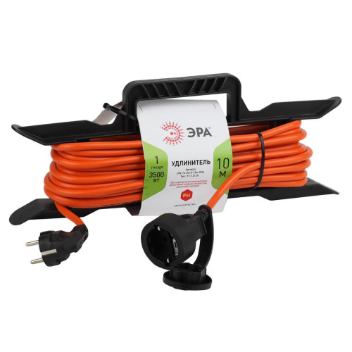Удлинитель силовой ЭРА UFx-1e-3x1.5-10m-IP44 Б0046828 