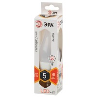  - Лампа светодиодная ЭРА E14 5W 2700K матовая LED BXS-5W-827-E14 Б0027967