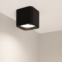  - Светильник SP-DICE-S78x78-10W Warm3000 (BK, 24 deg, 230V) (Arlight, IP54 Металл, 5 лет)