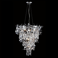  - Подвесная люстра Crystal Lux Romeo SP10 Chrome D600