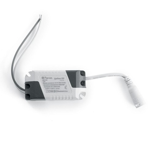 Драйвер для светодиодного светильника AL509 Feron 50-65V 12W IP20 0,2A LB0166 41216 