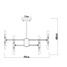 Подвесная люстра Arte Lamp Ramona A7410PL-24CC - Подвесная люстра Arte Lamp Ramona A7410PL-24CC