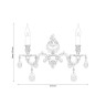 Бра Lucia Tucci Barletta W1730.2 Cream White - Бра Lucia Tucci Barletta W1730.2 Cream White
