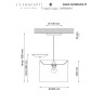 Подвесной светильник Lucia Tucci Lotte 211.1 - Подвесной светильник Lucia Tucci Lotte 211.1