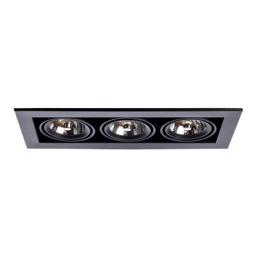 Встраиваемый светильник Arte Lamp Technika A5930PL-3BK 