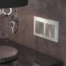 Выключатель Werkel двухклавишный серебряный рифленый WL09-SW-2G 4690389085147 - Выключатель Werkel двухклавишный серебряный рифленый WL09-SW-2G 4690389085147