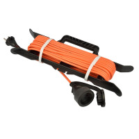  - Удлинитель Uniel 1гн х 10м б/з UG /UCK-1N/2x0,75/10M/F IP44 Orange UL-00009864