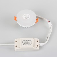  - Светильник LTD-80R-Opal-Roll 2x3W White (Arlight, IP40 Пластик, 3 года)