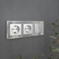  - Рамка на 3 поста Werkel Diamant зеркальный W0031220 4690389158834