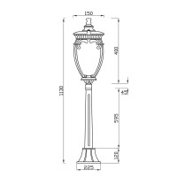  - Ландшафтный светильник Outdoor O414FL-01GB1