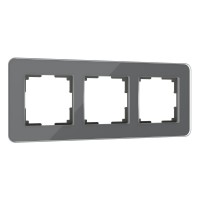  - Рамка Werkel Elite на 3 поста графит W0032440 4690389180774
