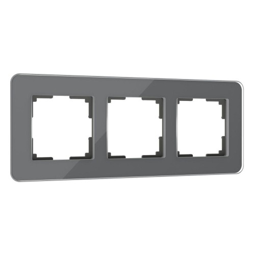 Рамка Werkel Elite на 3 поста графит W0032440 4690389180774 