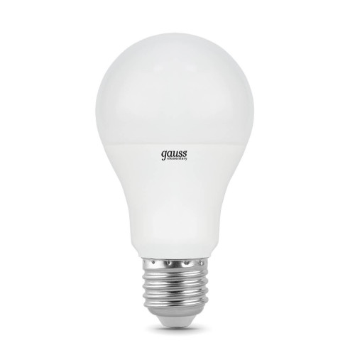 Лампа светодиодная Gauss E27 10W 6500K матовая 23230 