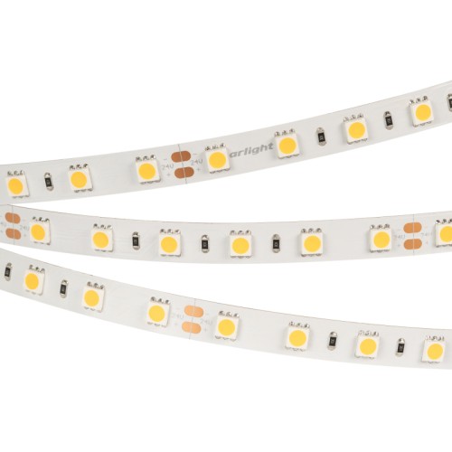 Лента RT-B60-10mm 24V Warm2400 (14.4 W/m, IP20, 5060, 5m) (Arlight, 14.4 Вт/м, IP20) 