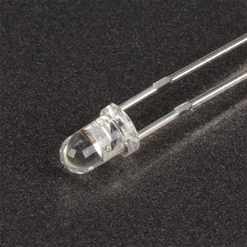 Светодиод ARL-3214UWC-10cd White (Arlight, 3мм (круглый)) Поставка под заказ от 5000 шт. Выводной круглый светодиод, d=3мм, прозрачная линза. Цвет свечения белый (6000-8000 К). Угол излучения 20°. Сила света Iv=10000 мкд при If=20мА. VF=3.0-3.5 В. Рекомендуемый постоянный рабочий ток 