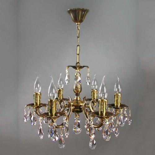 Подвесная люстра Ambiente Benisa 2226/6 PB Tear Drop 