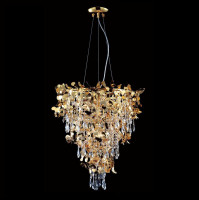  - Подвесная люстра Crystal Lux Romeo SP10 Gold D600
