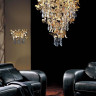 Подвесная люстра Crystal Lux Romeo SP10 Gold D600 - Подвесная люстра Crystal Lux Romeo SP10 Gold D600