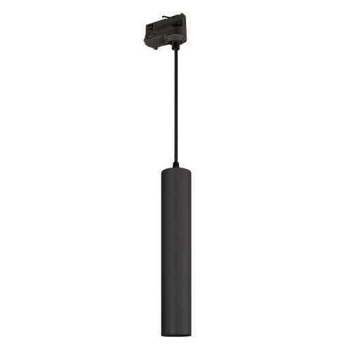 Светильник LGD-PIPE-TRACK-HANG-4TR-R50-9W Day4000 (BK, 40 deg, 230V) (Arlight, IP20 Металл, 3 года) Светильник подвесной для треков/шин 4 провода. Мощность 9 Вт, св. поток 825 лм, 93 лм/Вт, дневной 4000 K, CRI>90, угол 40°, напряжение питания 230 В. Черный корпус из алюминия, материал рассеивателя PC, степень защиты IP20. Размер: диаметр 50 мм, длина 310 мм, длина подвеса 1500 мм. Монтаж на трек 3-фазный. Драйвер 30-45 В, 220 мА, пульсация 