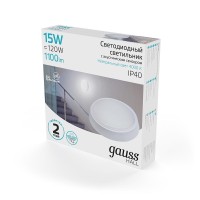  - Настенно-потолочный светодиодный светильник Gauss Hall 193411215-OAS