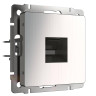 Розетка Werkel Ethernet RJ-45 WL02-RJ-45 глянцевый никель 4690389119620 - Розетка Werkel Ethernet RJ-45 WL02-RJ-45 глянцевый никель 4690389119620
