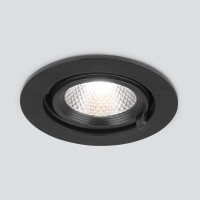  - Встраиваемый светодиодный светильник Elektrostandard 9918 LED 9W 4200K черный 4690389162428