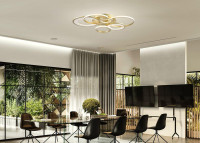  - Потолочная светодиодная люстра Escada Saturn 10248/6LED