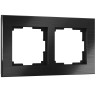 Рамка Werkel Aluminium на 2 поста черный алюминий W0021708 4690389158056 - Рамка Werkel Aluminium на 2 поста черный алюминий W0021708 4690389158056