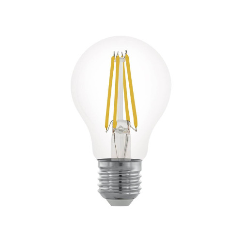 Лампа светодиодная филаментная диммируемая Eglo E27 6W 2700К прозрачная 11701 