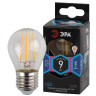 Лампа светодиодная филаментная ЭРА E27 9W 4000K прозрачная F-LED P45-9w-840-E27 Б0047029 - Лампа светодиодная филаментная ЭРА E27 9W 4000K прозрачная F-LED P45-9w-840-E27 Б0047029