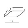 Накладной светильник Azzardo Quadro B AZ0203 - Накладной светильник Azzardo Quadro B AZ0203