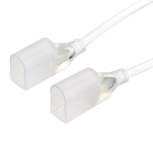 Коннектор с проводом ARL-U15-TWIN-1000-24V (Arlight, Пластик) Провод 100см с двумя коннекторами, 2 контакта для подключения одноцветного неона ARL-CF2835-U15M20 (26x15mm) 24V.