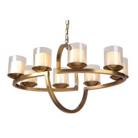  - Подвесная люстра Newport 35008+1/S brass М0060295