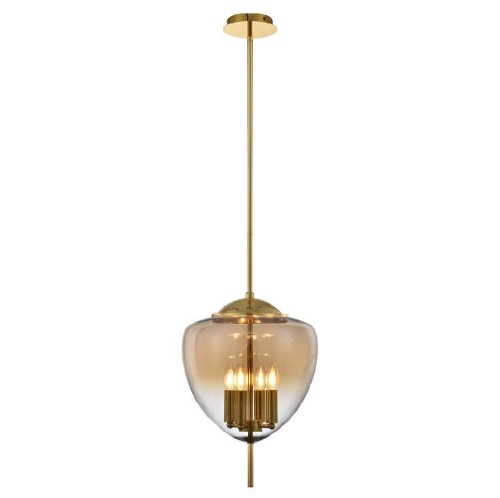 Подвесная люстра Crystal Lux Milagro SP4 A Gold 