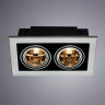 Встраиваемый светильник Arte Lamp Technika A5930PL-2SI - Встраиваемый светильник Arte Lamp Technika A5930PL-2SI