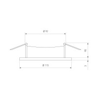  - Встраиваемый светодиодный светильник Elektrostandard 9920 LED 15W 4200K белый 4690389162718