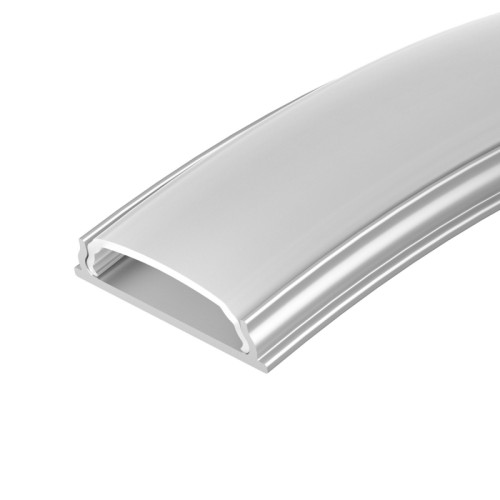 Профиль ARH-BENT-W18-2000 ANOD (Arlight, Алюминий) Алюминиевый анодированный гибкий профиль для светодиодных лент и линеек. Гнется руками. Профилю можно придавать формы полукруга, волн, окружностей и т.д. Минимальный диаметр окружности 20 см.
Габаритные размеры (L×W×H): 2000x18x4 мм. Ширина площадки для ленты 14,3 мм. Экраны, заглушки и другие аксессуары приобретаются отдельно. Цена за 1 метр.