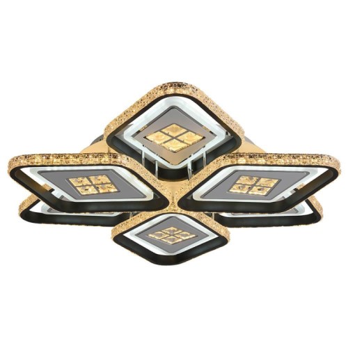 Потолочная светодиодная люстра Profit Light 8054/3+3 WHT+BLK 