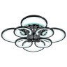 Потолочная светодиодная люстра Profit Light 8077/4+4 PBK - Потолочная светодиодная люстра Profit Light 8077/4+4 PBK